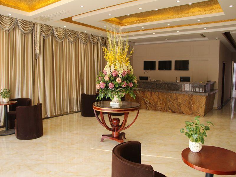 GreenTree Inn Shandong Qingdao Development District SDUST Express Hotel Buitenkant foto